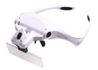 Πολυ λειτουργικό οδηγημένο γυαλί Headband Magnifier εξαρτημάτων δερματοστιξιών για τη λειτουργία