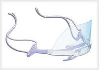 Διαφανής φρυδιών μάσκα στοματικής κάλυψης δερματοστιξιών ιατρική υγειονομική πλαστική επαναχρησιμοποιήσιμη