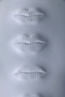 Λαστιχένιο πλαστό μόνιμο άσπρο τρισδιάστατο χειλικό δέρμα δερμάτων πρακτικής Makeup για Microblading