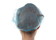 Μίας χρήσης καπό τρίχας μη - υφαμένο αποστειρωμένο μπλε προστατευτικό ιατρικό καπέλο καλυμμάτων