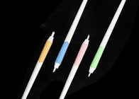 Lushcolor τέσσερα χρώματος χειρωνακτικό Microblading FDA MSDS CE Stell μανδρών πλαστικό/ανοξείδωτο