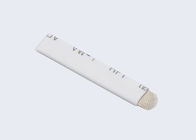 0.20mm άσπρη ευκίνητη 18U βελόνα Microblading λεπίδων μίας χρήσης ευνοϊκή για το περιβάλλον