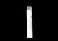 εργαλεία Microbalding βελόνων 0.18mm άσπρα 18U για τη μόνιμη λεπίδα Makeup φρυδιών