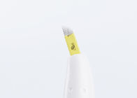 Άσπρο λογότυπο μανδρών Microblading ραπίσματος μίας χρήσης που προσαρμόζεται