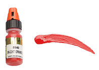 Αποστειρωμένες πορτοκαλιές μόνιμες χρωστικές ουσίες Makeup, μόνιμες καλλυντικές χρωστικές ουσίες