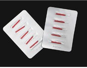 Κόκκινη τρισδιάστατη κεντητική αποστείρωσης του Ray γάμμα βελόνων Microblading δερματοστιξιών