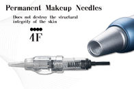 Διαφανείς μόνιμες βελόνες 4 Makeup βελόνα κασετών δερματοστιξιών Φ για τη μηχανή δερματοστιξιών